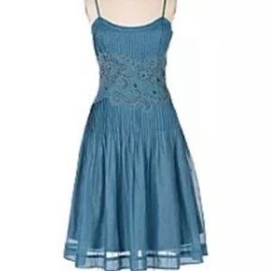 Odille for Anthropologie Chalet Beaded Dress